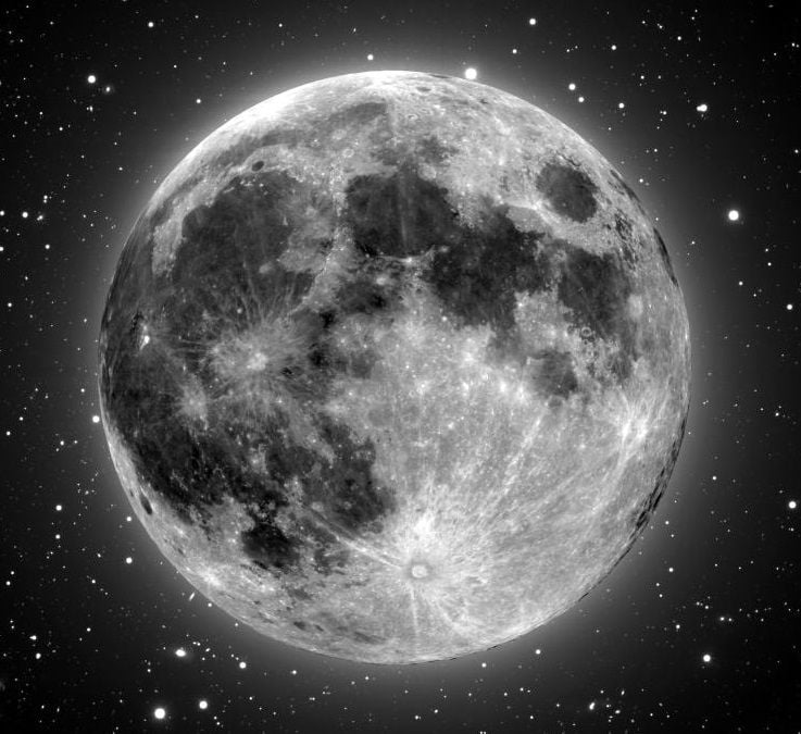 Moon Surface area